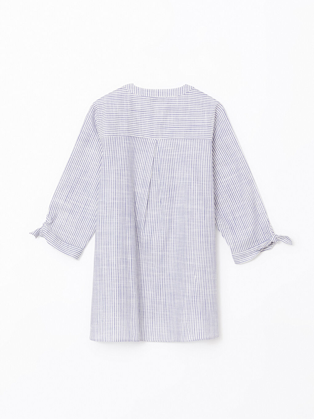 Striped Poplin Women's Shirt -S57163Z8-LGR