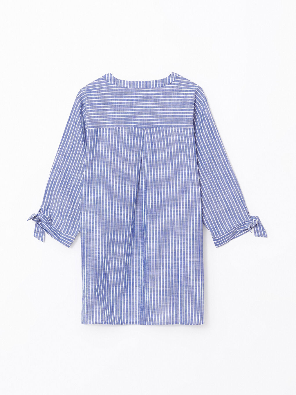 Striped Poplin Women's Shirt -S57163Z8-LGS