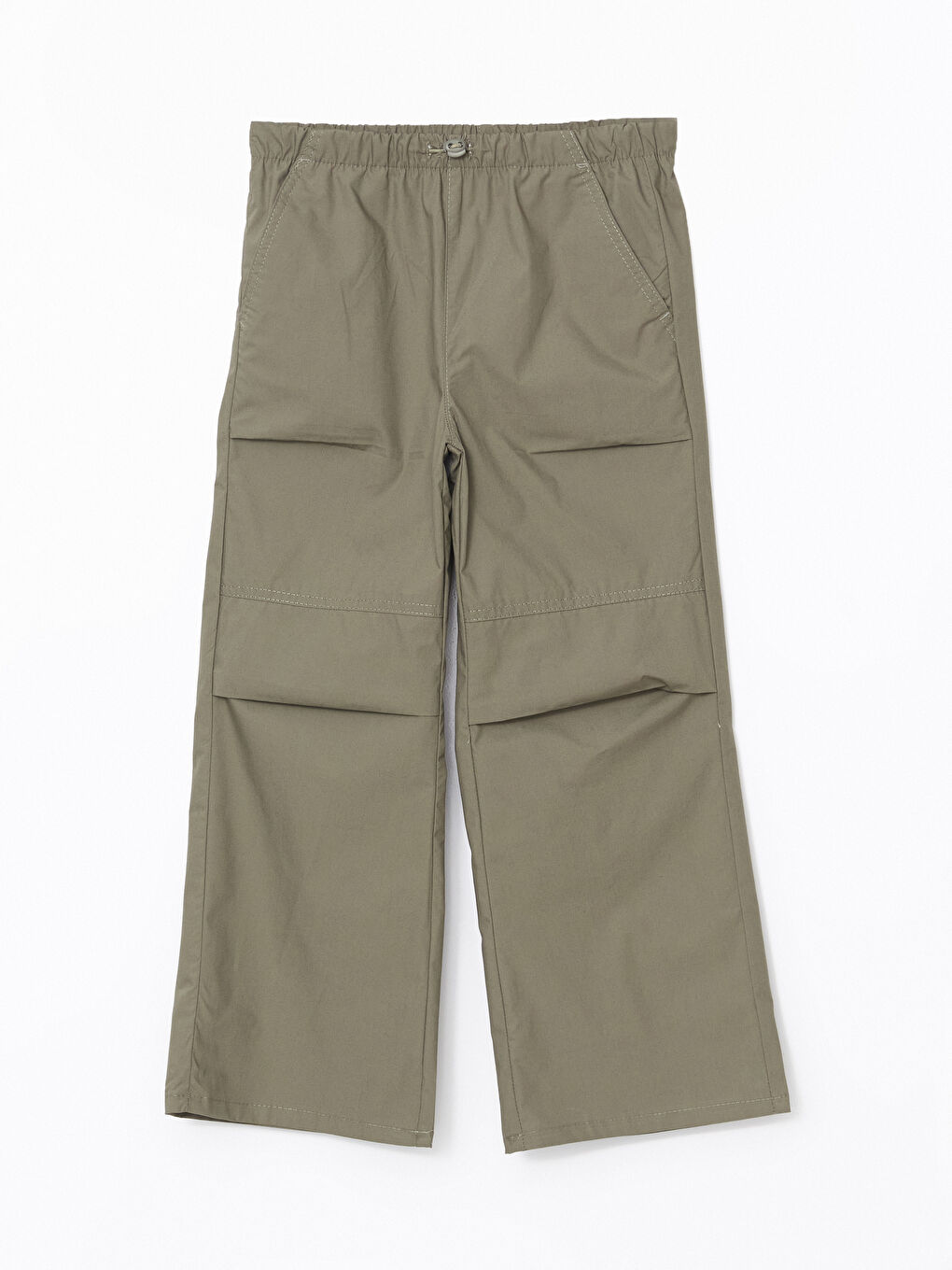 Elastic Waist Girl Trousers -S57169Z4-GYA