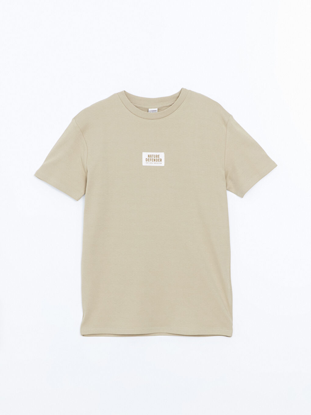 Crew Neck Interlock Boys' T-Shirt -S57174Z4-FN0