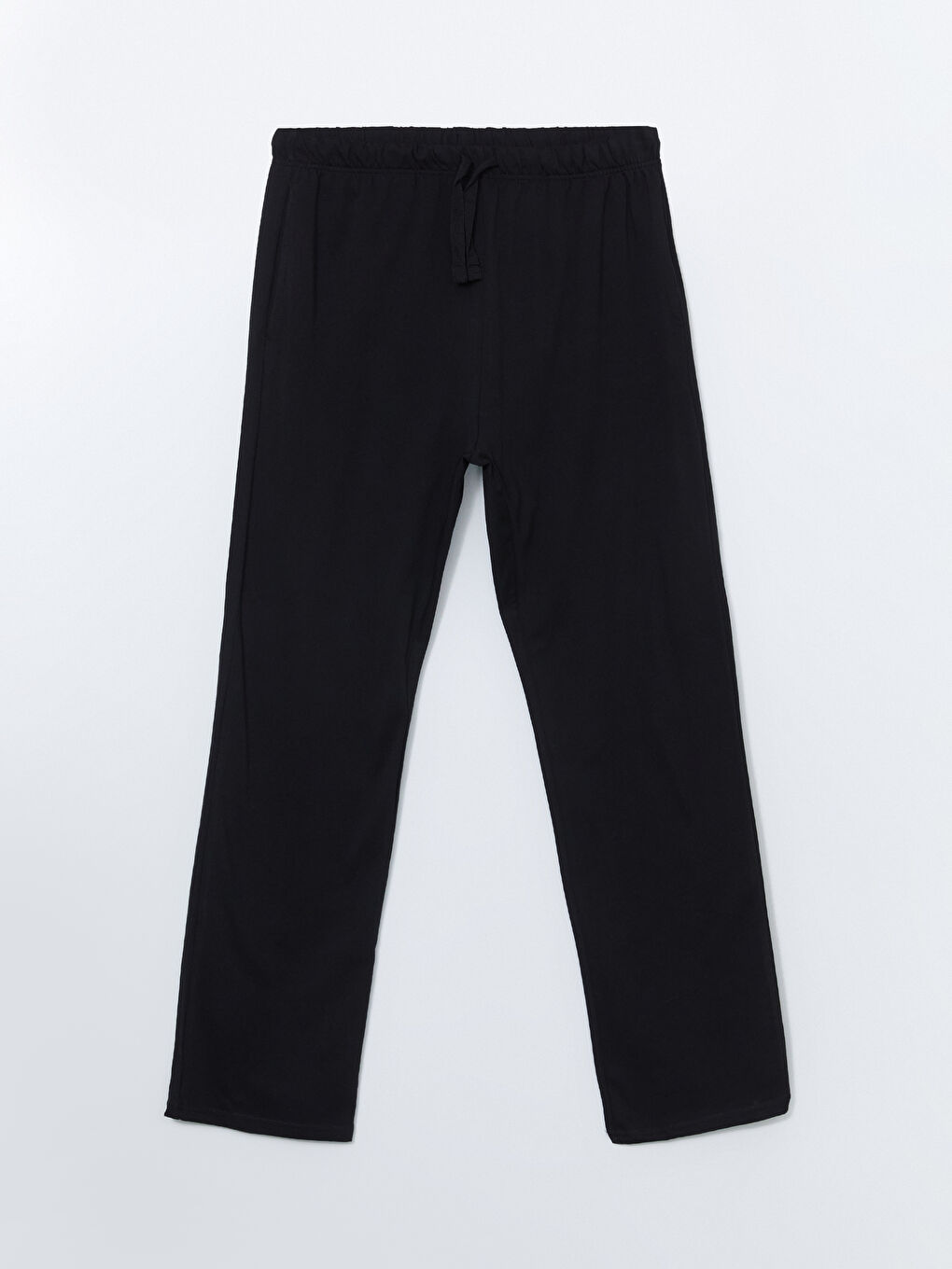 Siyah Standart Kalıp Erkek Pijama Alt