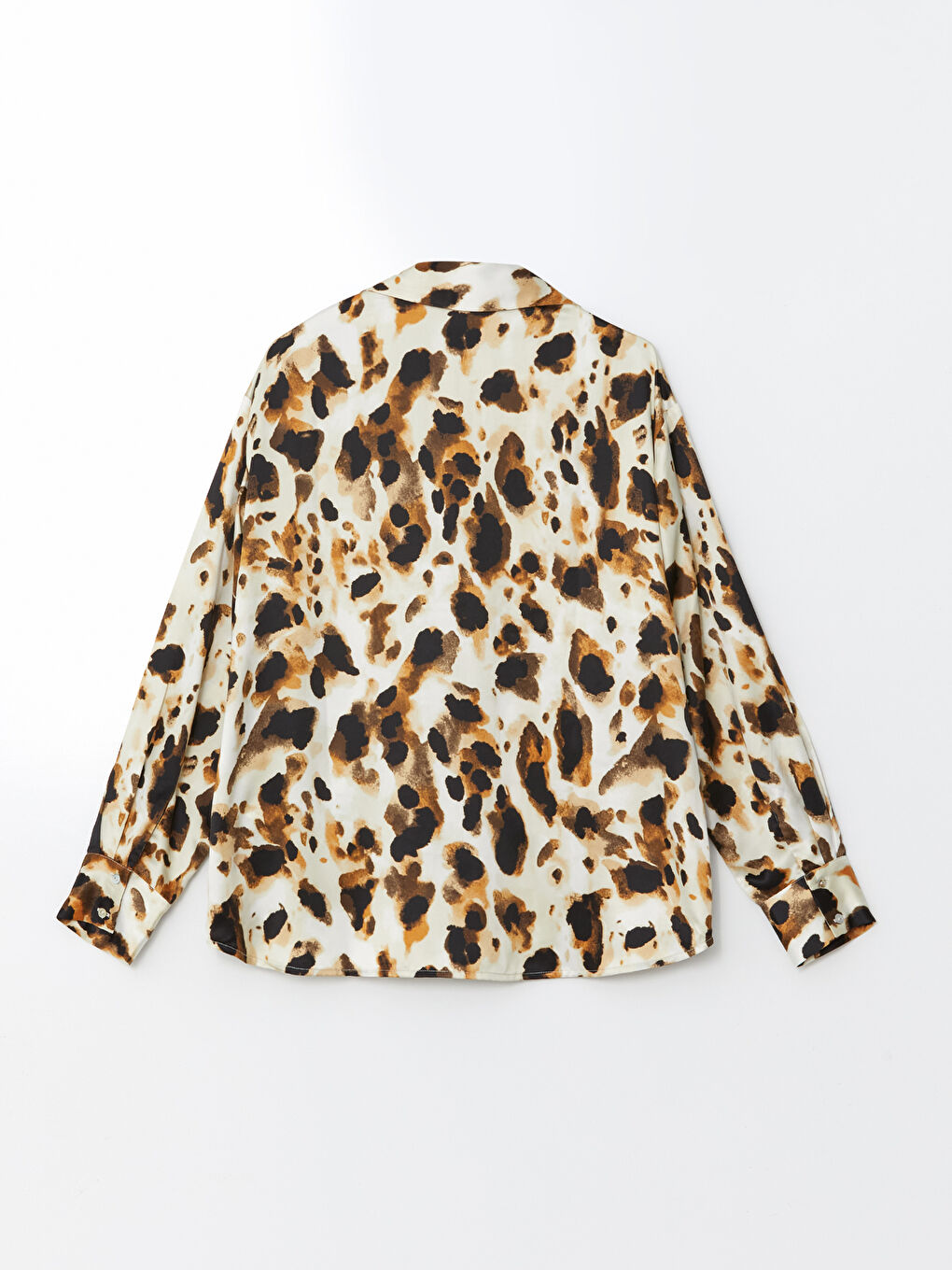 LCW Vision Oversize Satin Women's Shirt -S57180Z8-LQJ