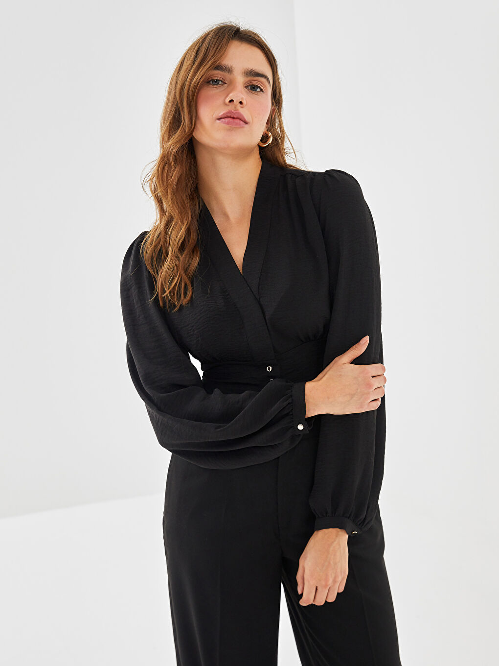 CRNA Bluza Žena -S57182Z8-CVL