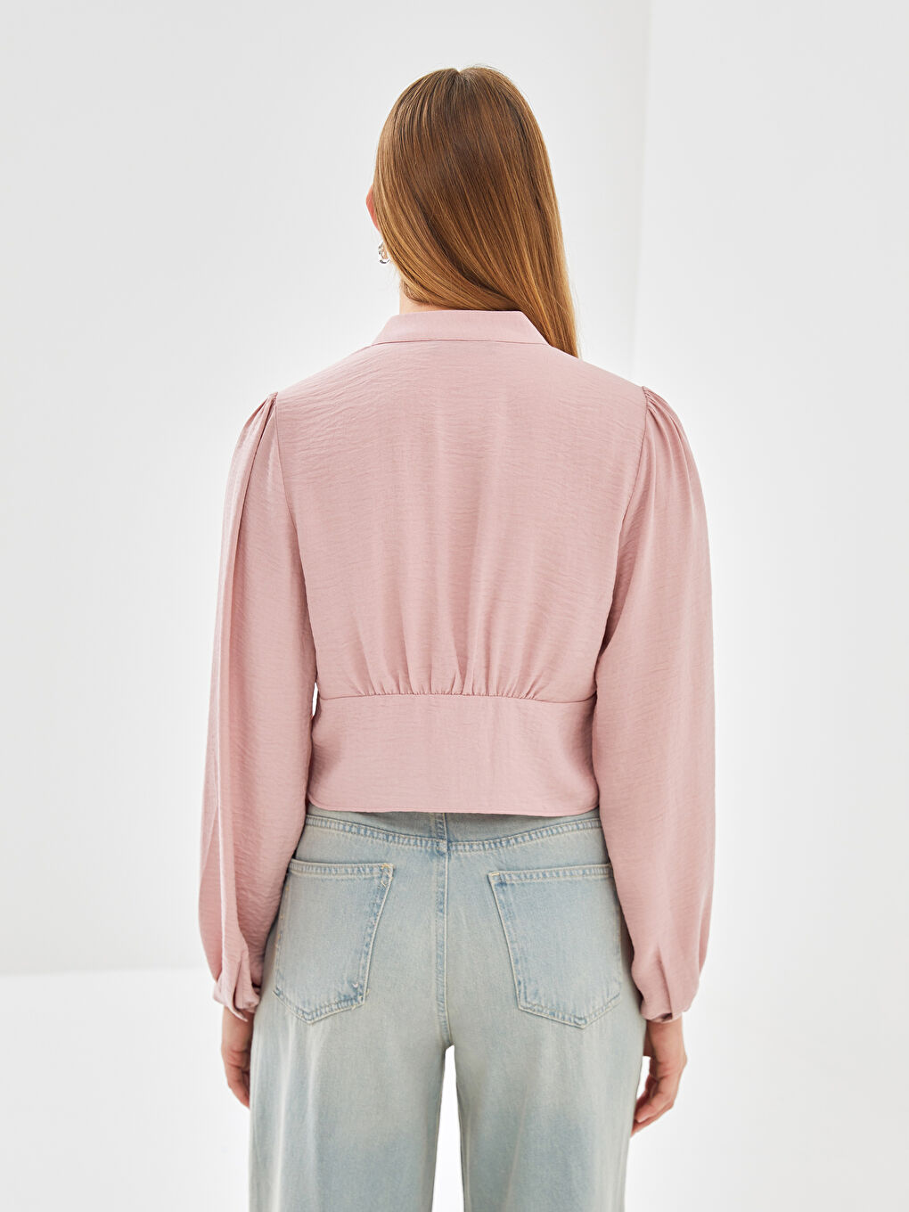 LCW Vision Bluza za Žene sa V-izrezom, Jednostavna -S57182Z8-JLY