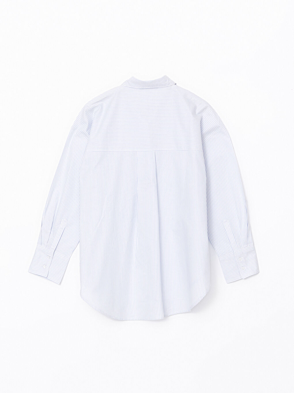 Loose Fit Oxford Pocket Women's Shirt -S57183Z8-LEN