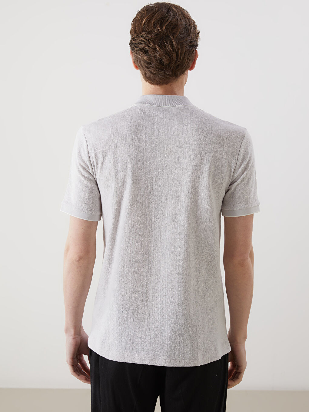 Polo Neck Short Sleeve Men's T-Shirt -S57195Z8-CZB
