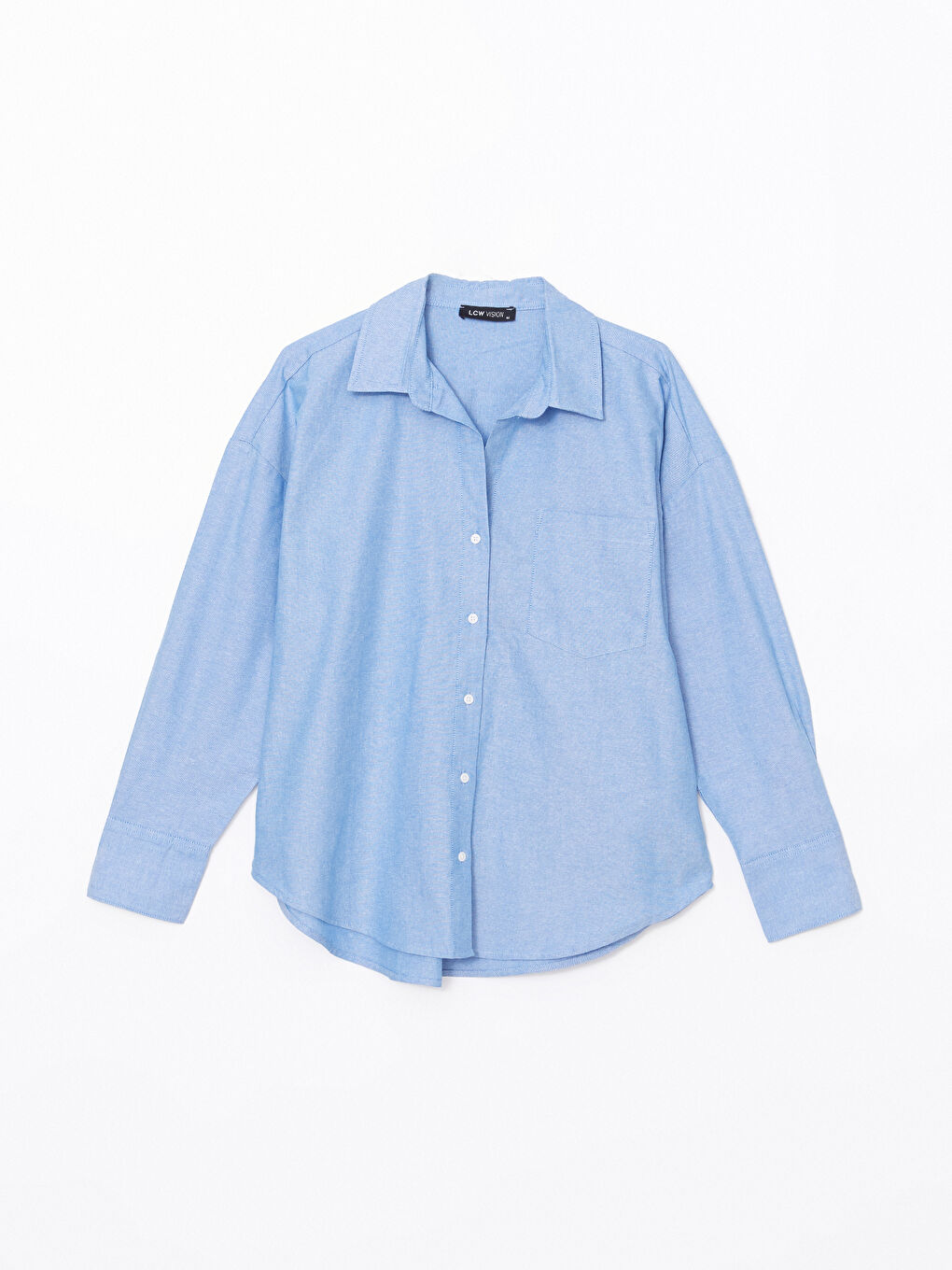 LCW Vision Oversize Oxford Women's Shirt -S57199Z8-H1J