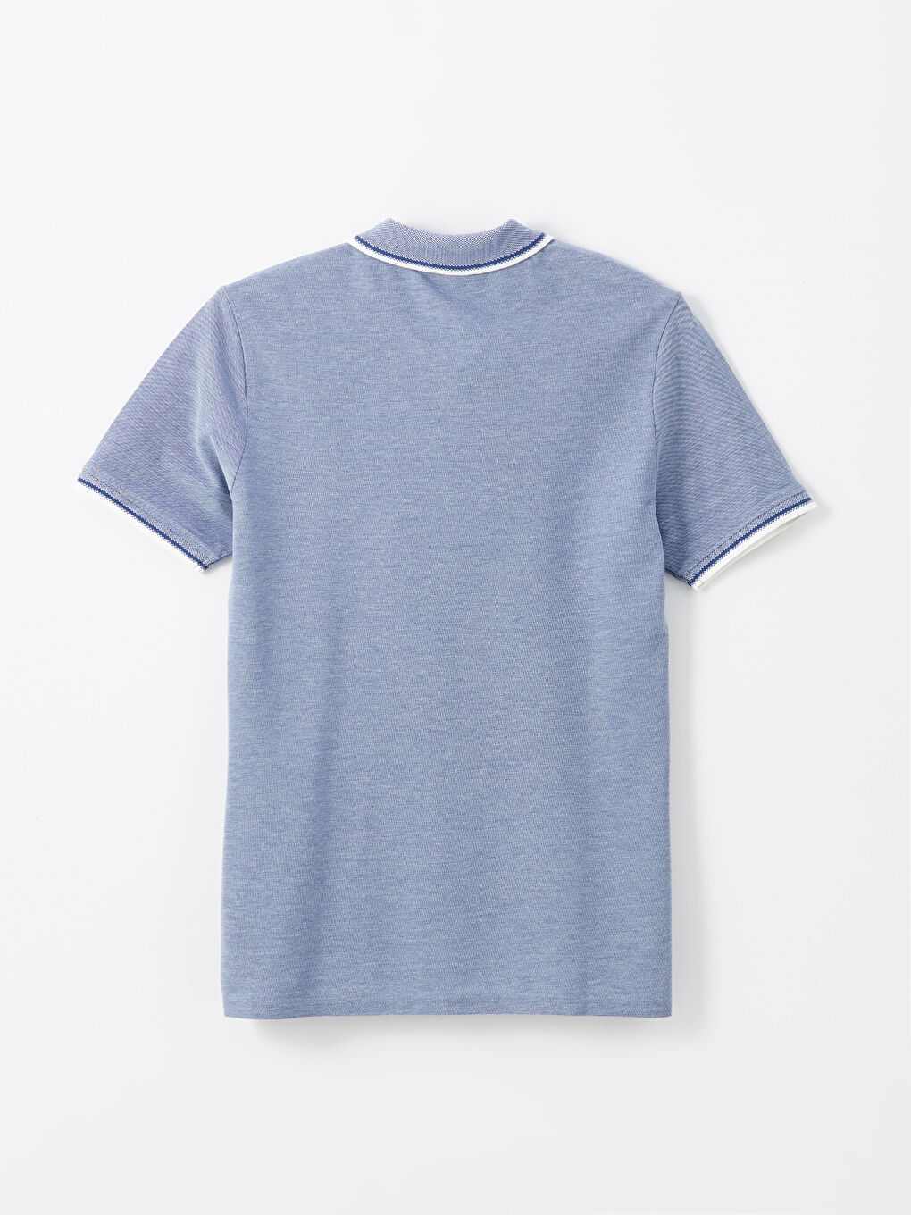 Polo Neck Short Sleeve Pique Men's T-Shirt -S57201Z8-MHY
