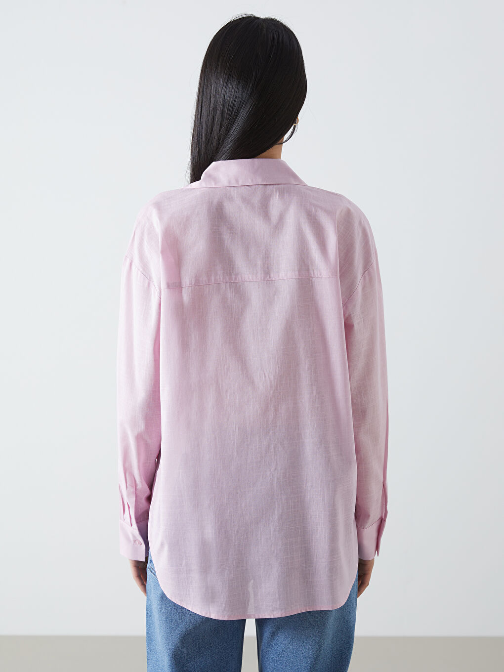 Loose Fit Women's Shirt -S57204Z8-L2W