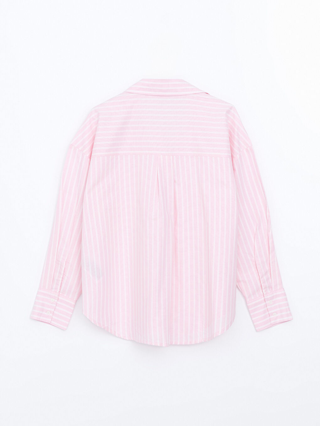 Loose Fit Oxford Women's Shirt -S57215Z8-LHK