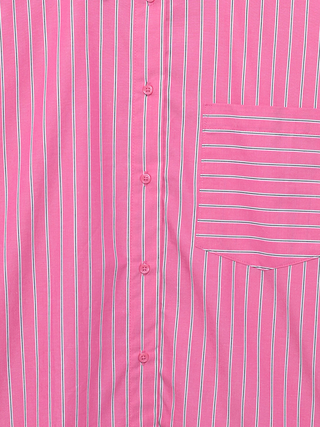 Striped Long Sleeve Oversize Women's Shirt -S57218Z8-LHK