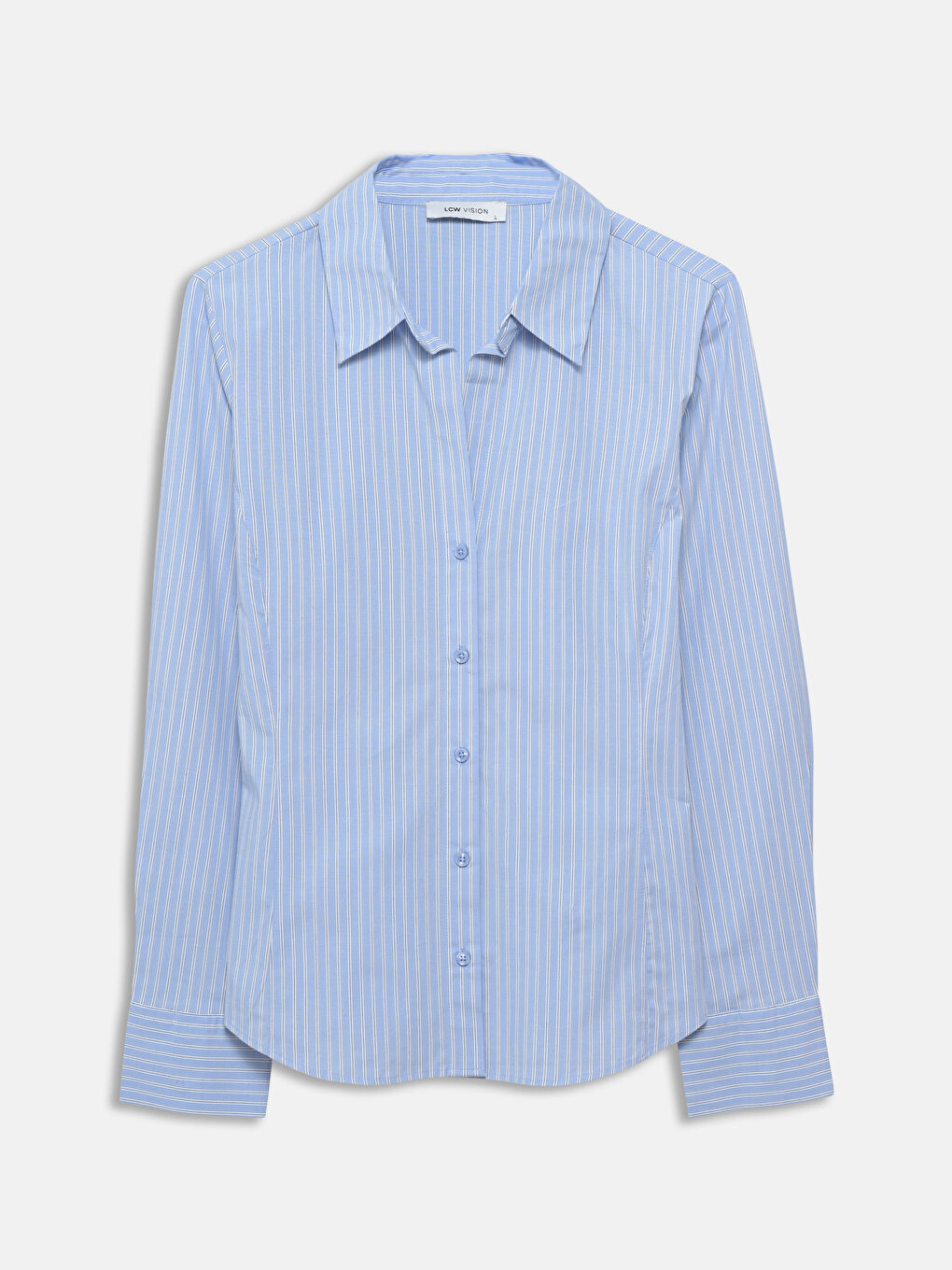 Striped Long Sleeve Women's Shirt -S57223Z8-LEN