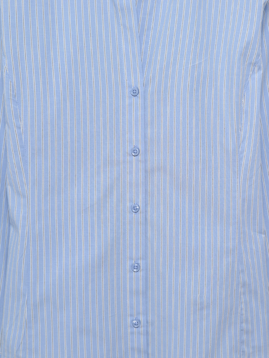 Striped Long Sleeve Women's Shirt -S57223Z8-LEN