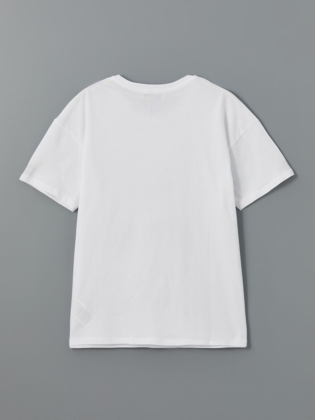 Crew Neck Printed Women's T-Shirt-5