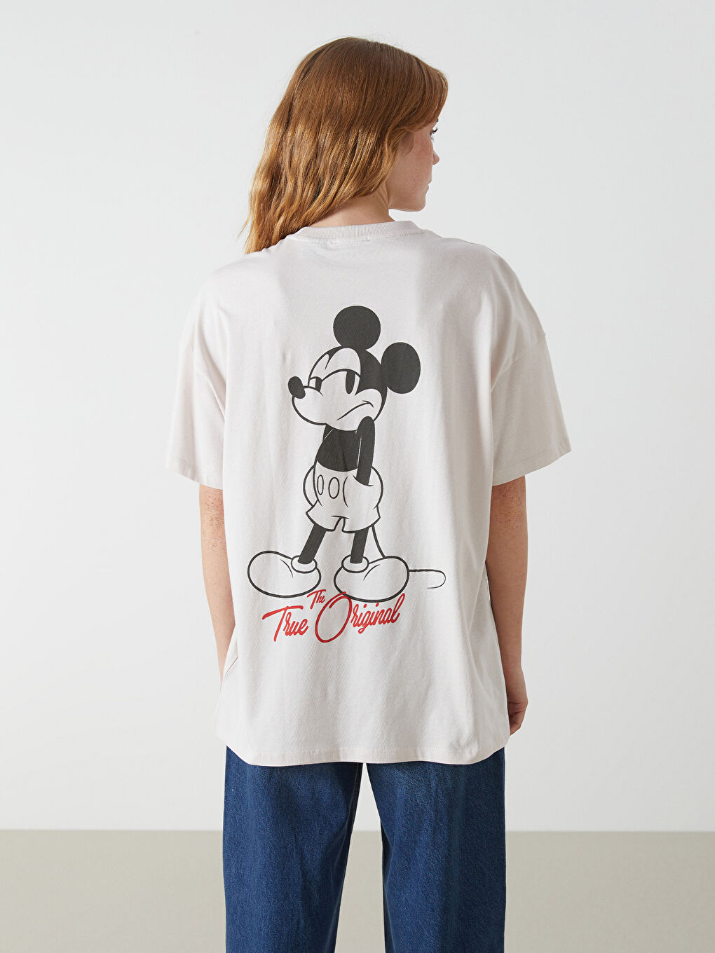Prevelika ženska majica sa otiskom Mickey Mouse -S57242Z8-G0H