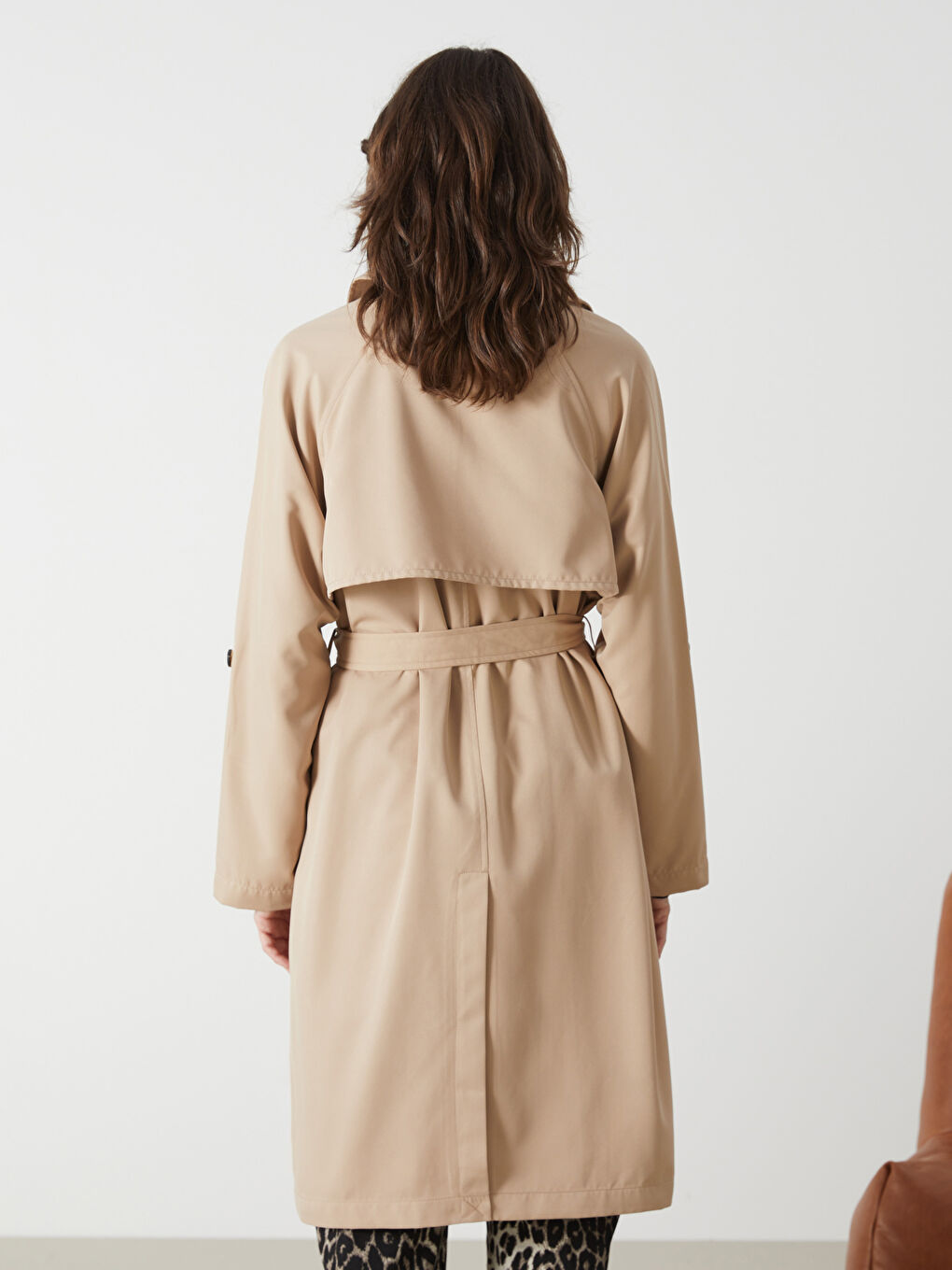Jacket Neck Women's Trenchcoat -S57247Z8-KNF
