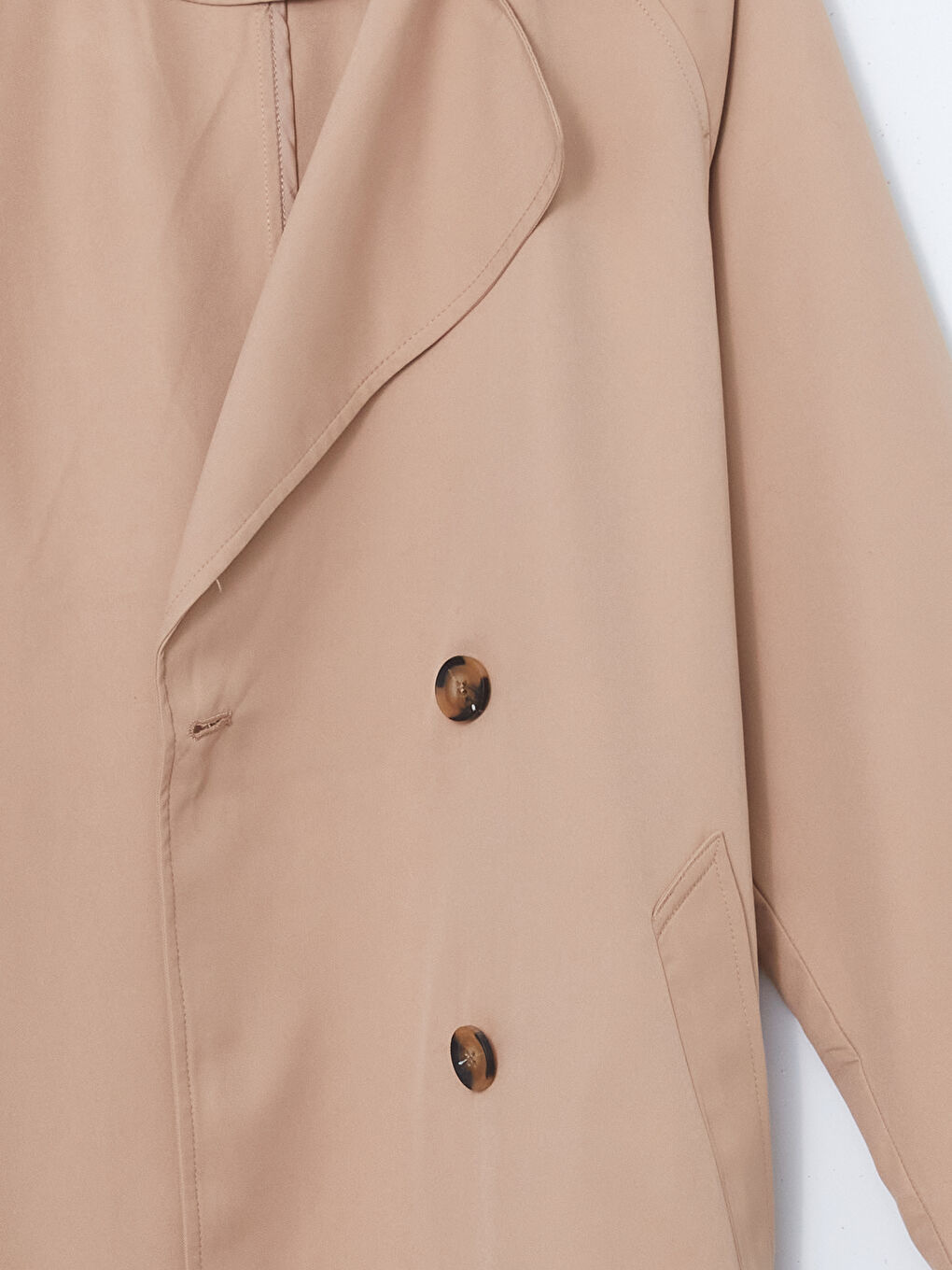 Jacket Neck Women's Trenchcoat -S57247Z8-KNF