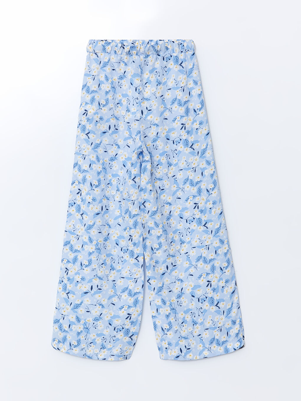 Elasticated Waist Floral Girls' Trousers -S57252Z4-LQK
