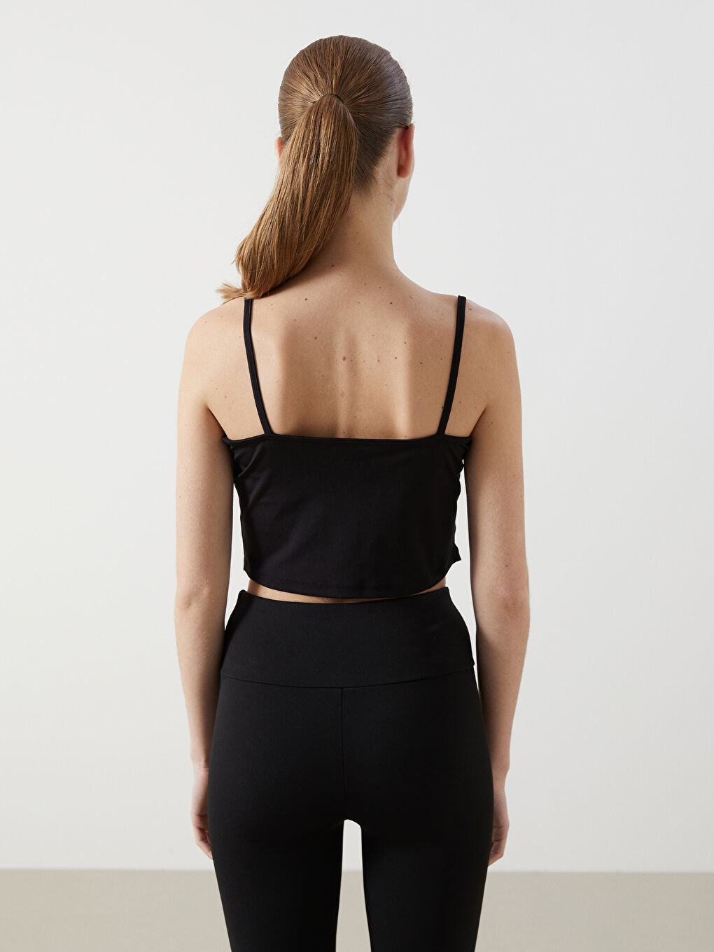 Square Collar Women's Sports Bustier -S57259Z8-CVL
