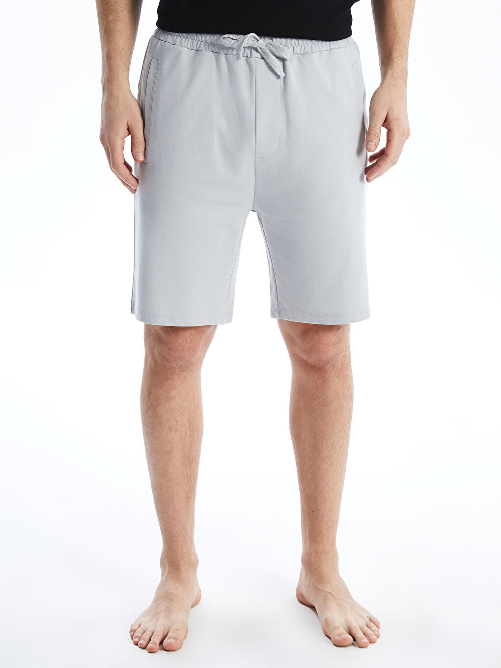 Slim Fit Men's Pyjama Bottoms Shorts -S57260Z8-FLG