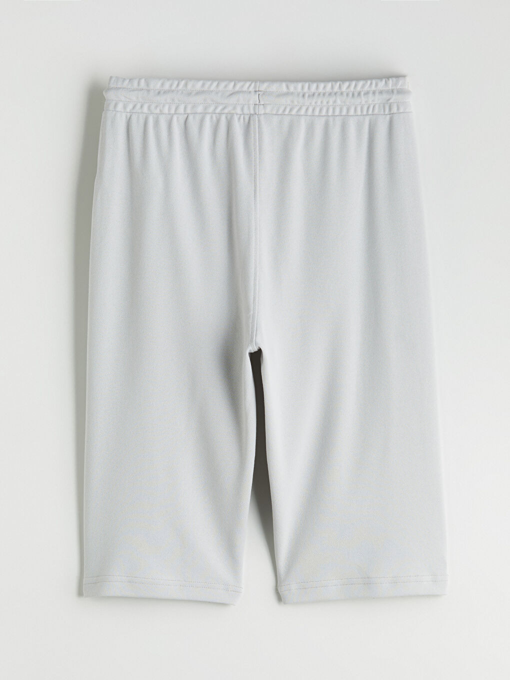 Gri Standart Kalıp Erkek Bermuda Şort-5