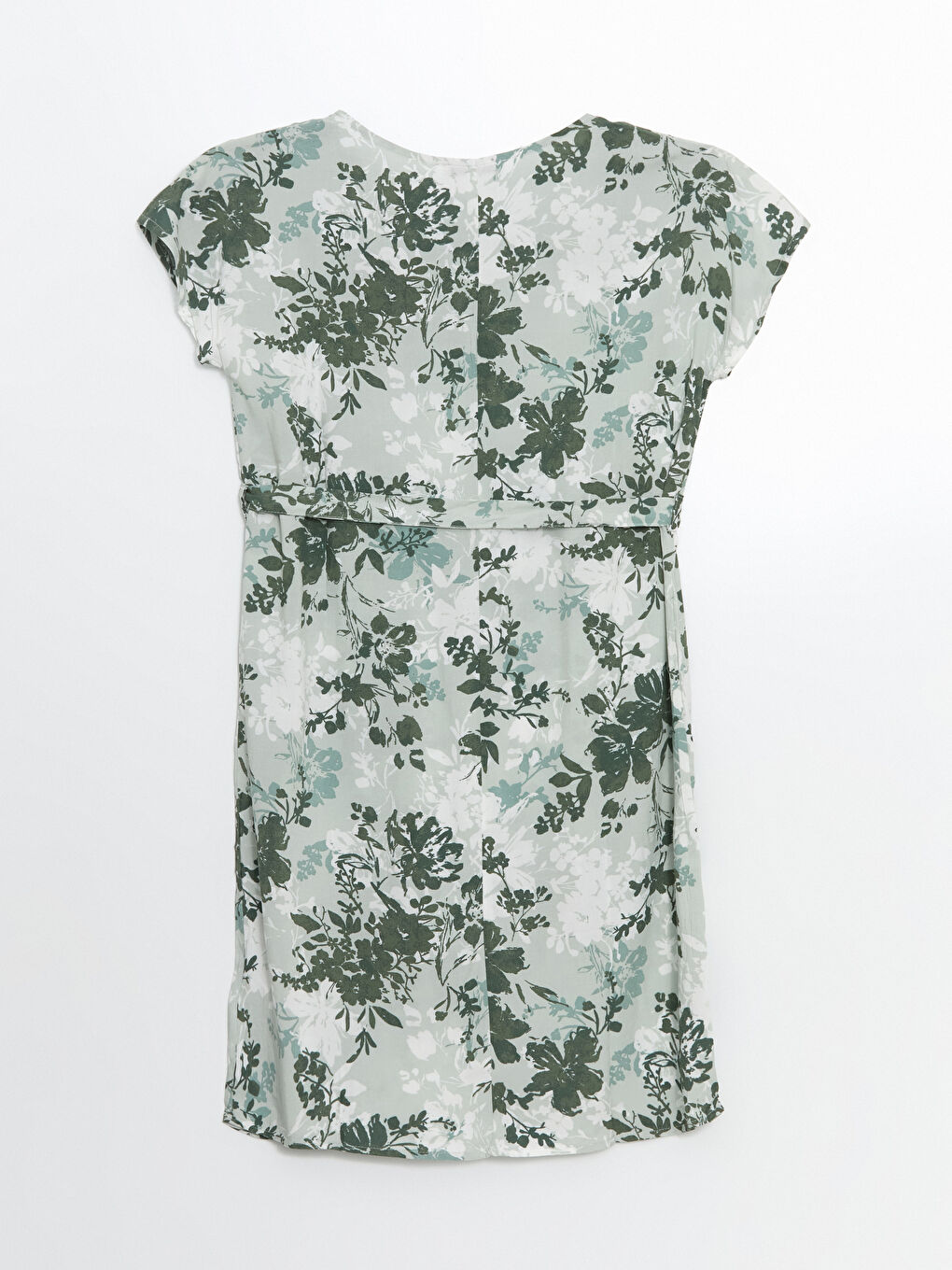 Crew Neck Floral Women's Mini Dress -S57272Z8-LRL