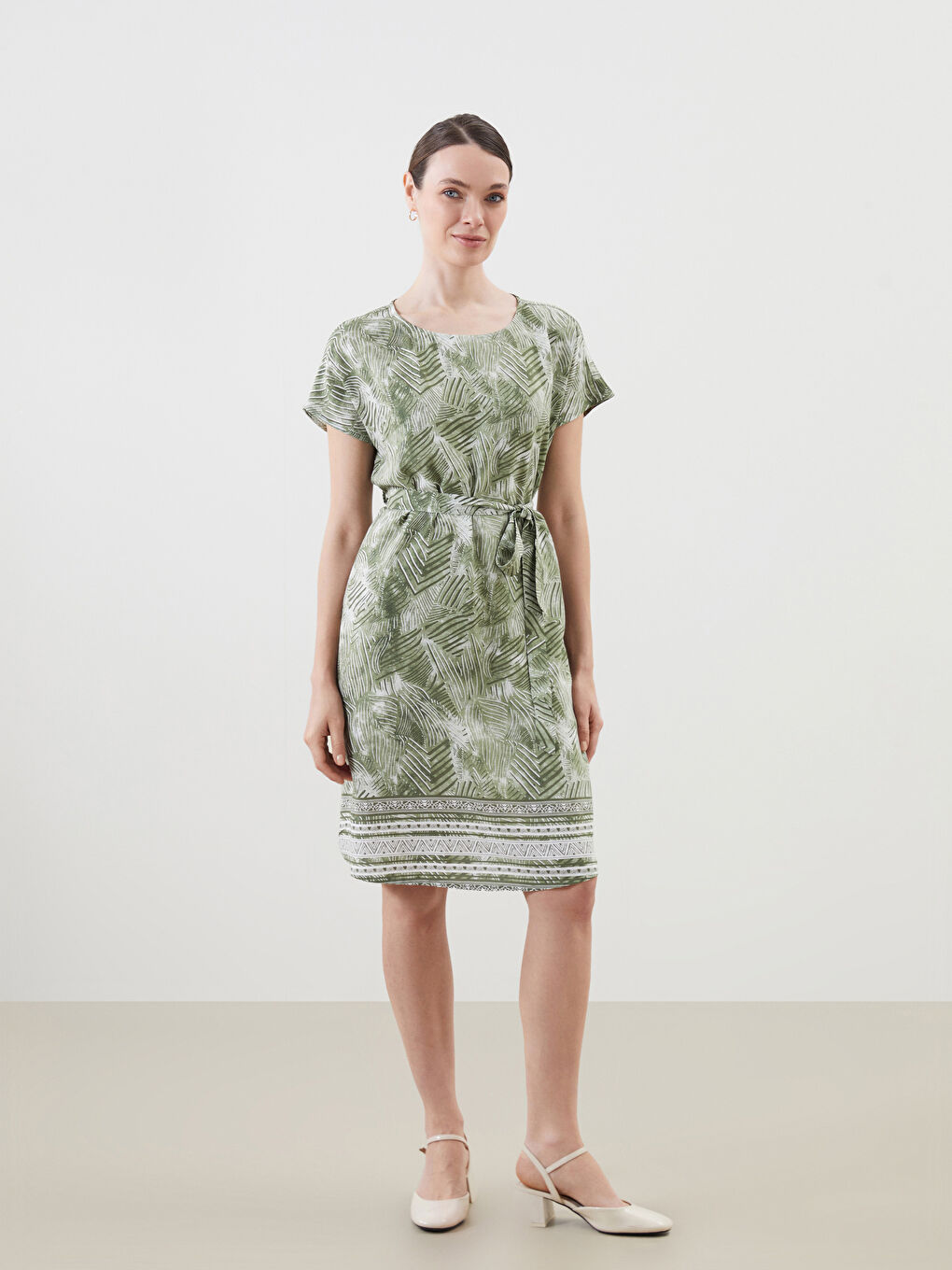 Woman KHAKI Dress -S57272Z8-LS5