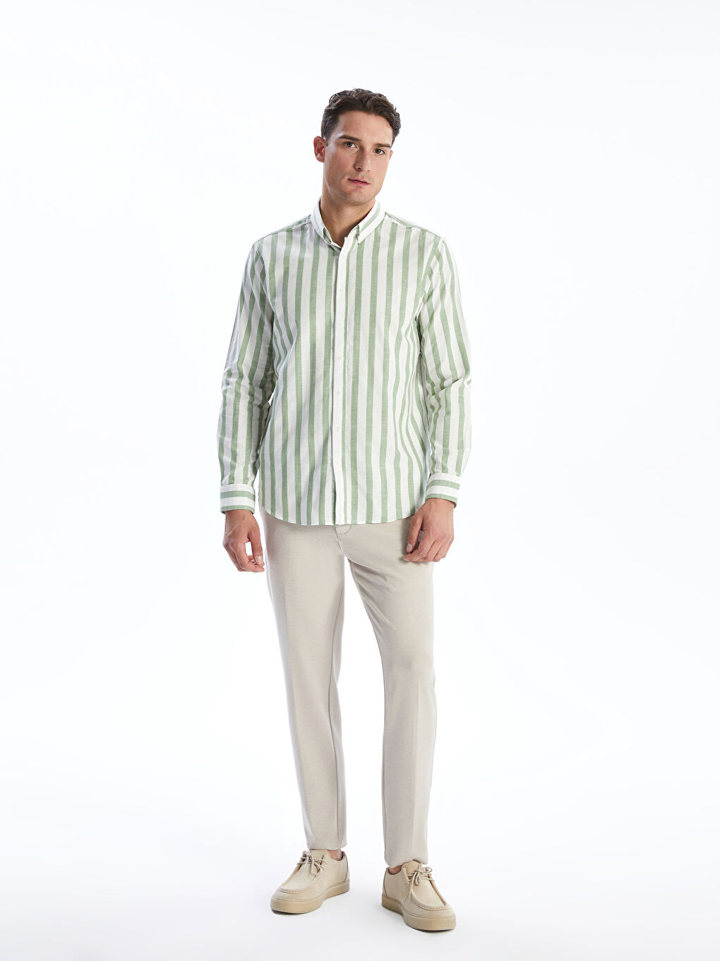 Košulja na pruge dugi rukav - regular fit -S57285Z8-LFT