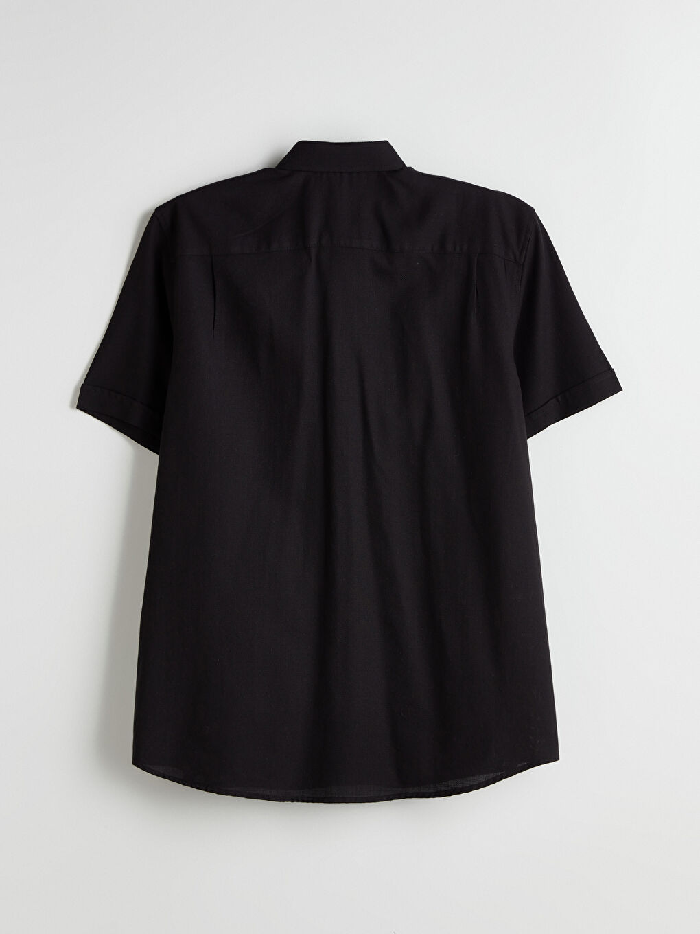 LCWAIKIKI Classic Regular Fit Short Sleeve Poplin Men's Shirt -S57316Z8-RQL