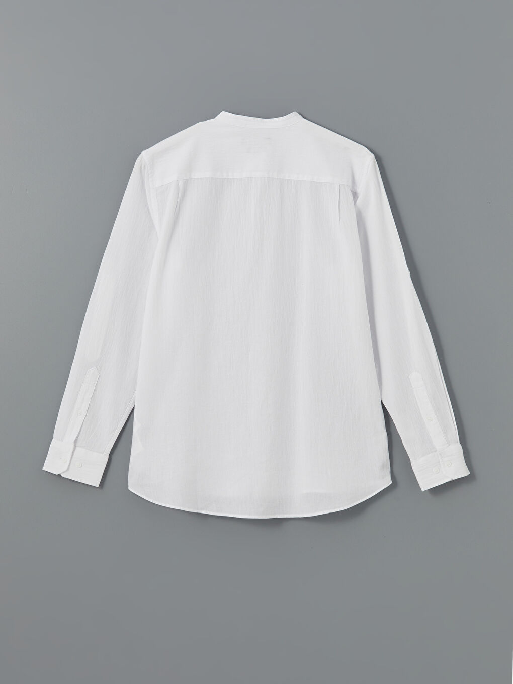 Regular Fit Crinkle Pleated Men's Shirt -S57317Z8-Q6K