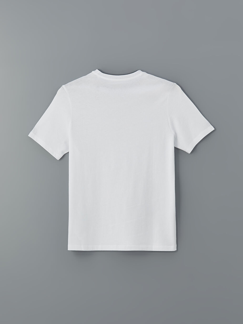 Crew Neck Printed Jersey Men's T-Shirt -S57319Z8-Q6K