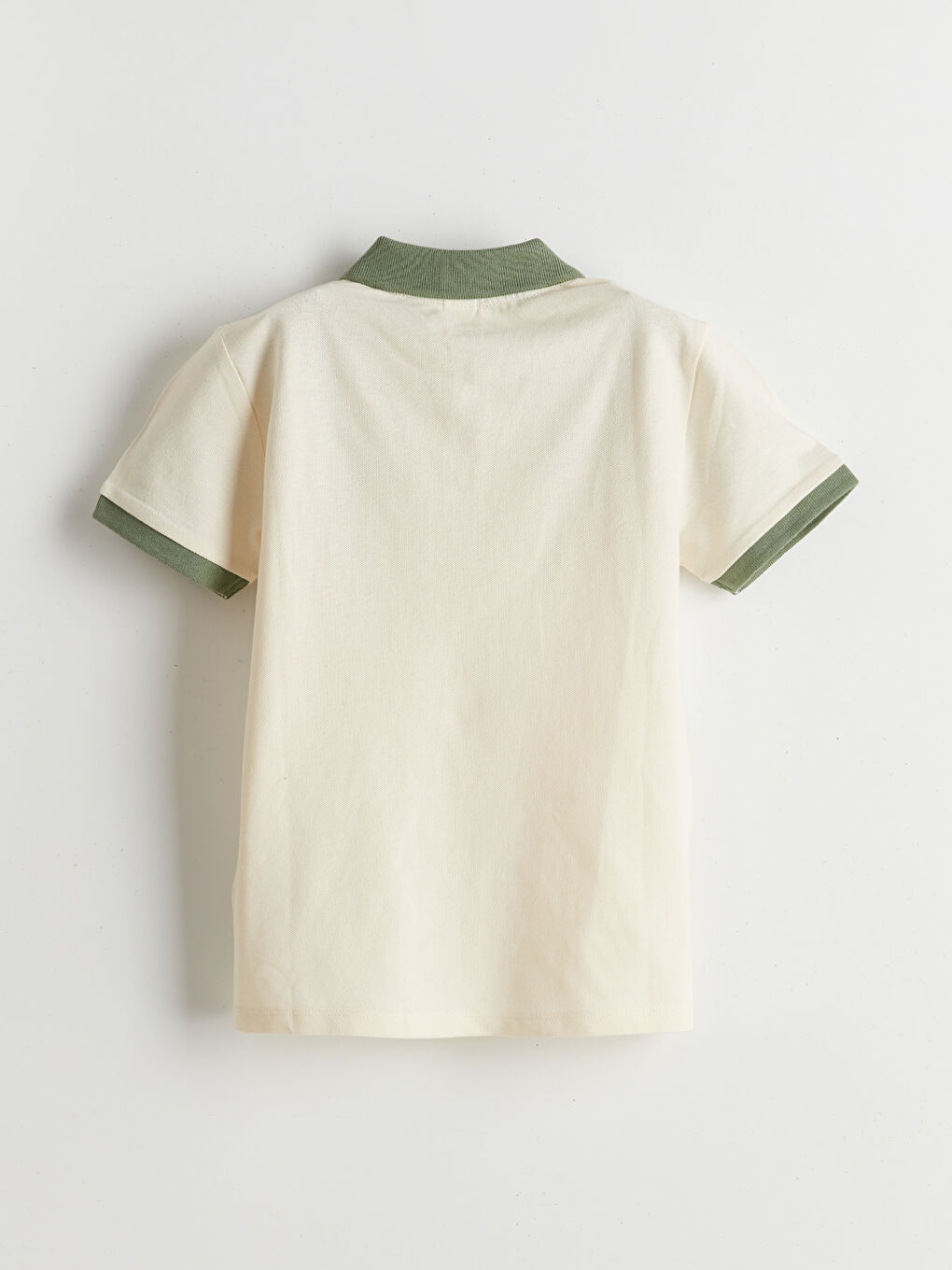 Polo Neck Embroidered Boys' T-Shirt and Shorts 2 Pack -S57335Z1-QVK