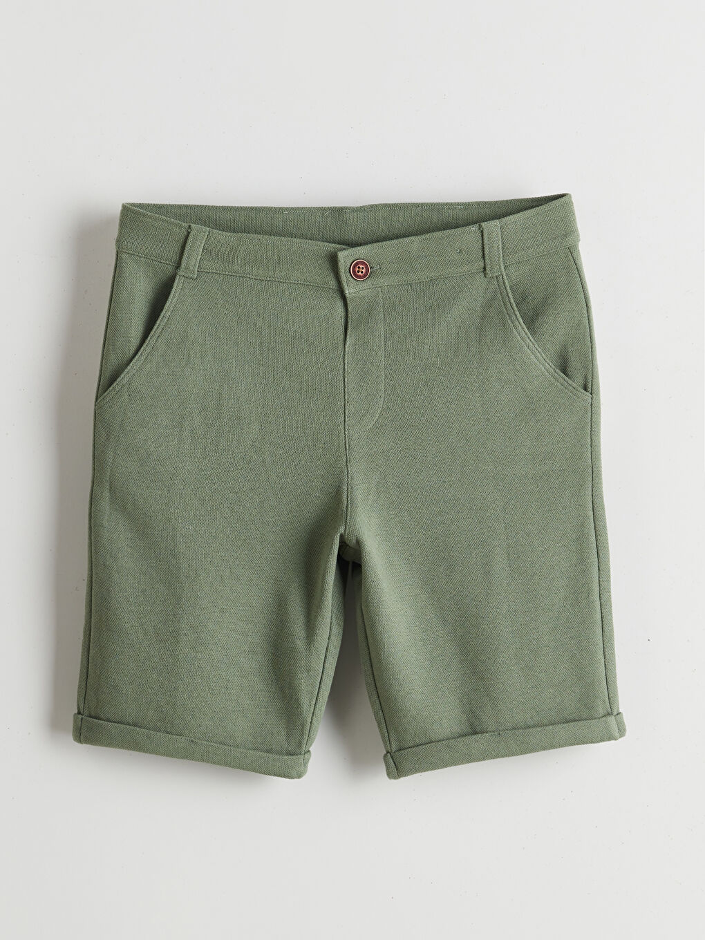 Polo Neck Embroidered Boys' T-Shirt and Shorts 2 Pack -S57335Z1-QVK