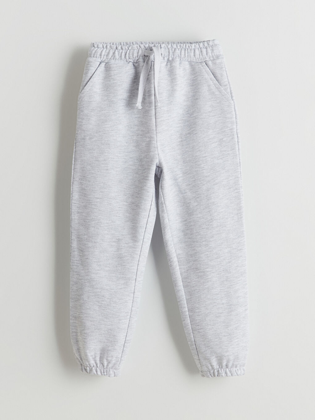 LCW Kids Beyaz Beli Lastikli Erkek Çocuk Jogger Eşofman Alt