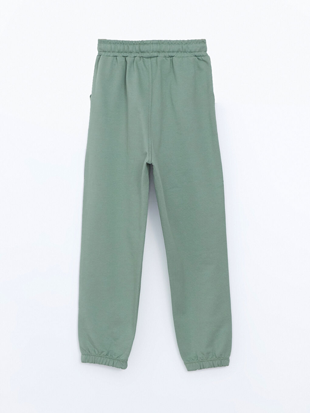 Yeşil Beli Lastikli Erkek Çocuk Jogger Eşofman Alt-1