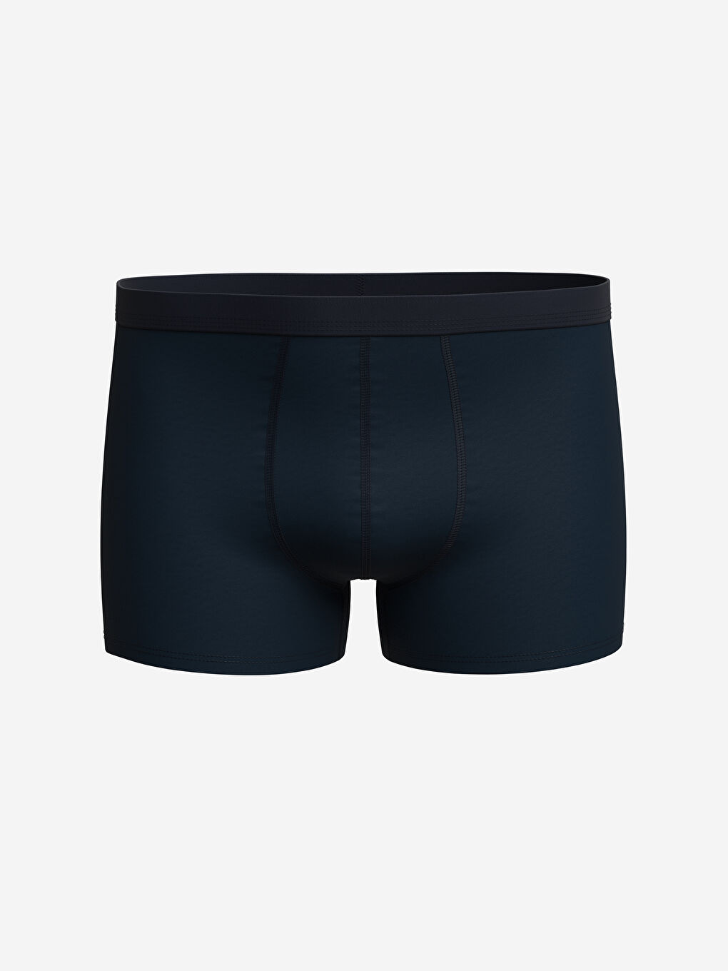 Lacivert Standart Kalıp Pamuklu Esnek Erkek Boxer