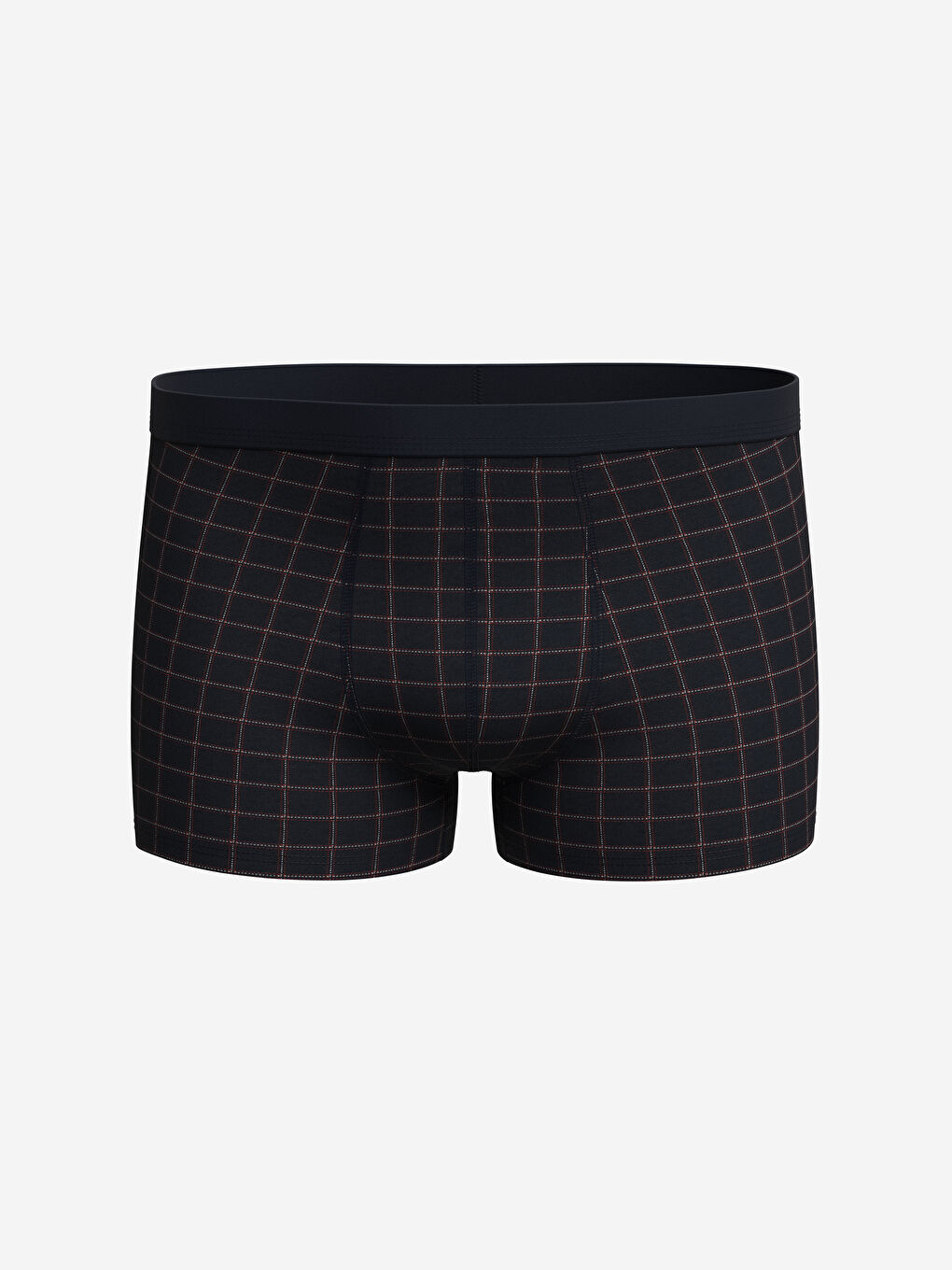 Kırmızı Standart Kalıp Pamuklu Esnek Erkek Boxer