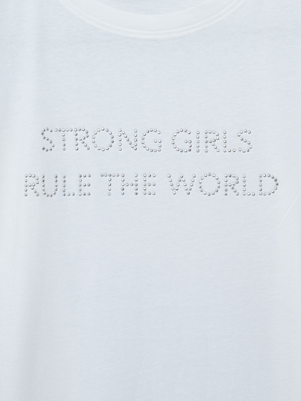 Crew Neck Printed Short Sleeve Women's T-Shirt -S57414Z8-R9J