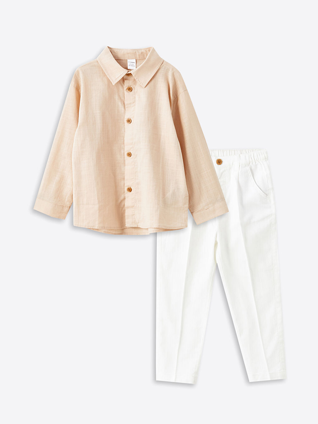 Basic Boys' Shirt and Trousers 2 Pack -S57448Z1-G3Y