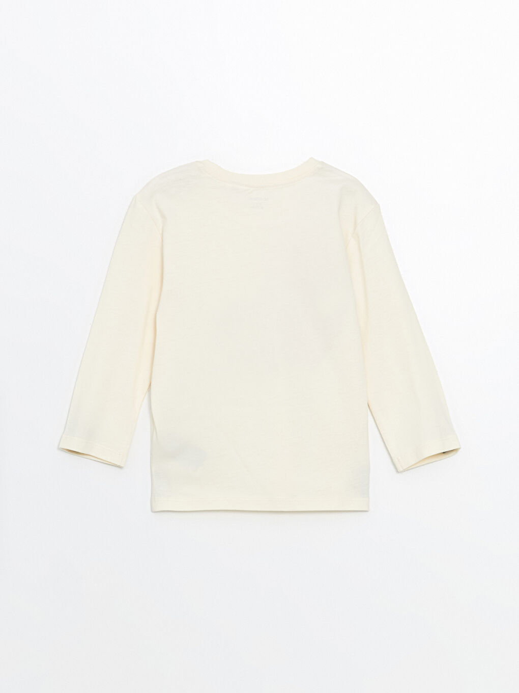 Bej Bisiklet Yaka Spider-Man Baskılı Erkek Çocuk Tişört-1