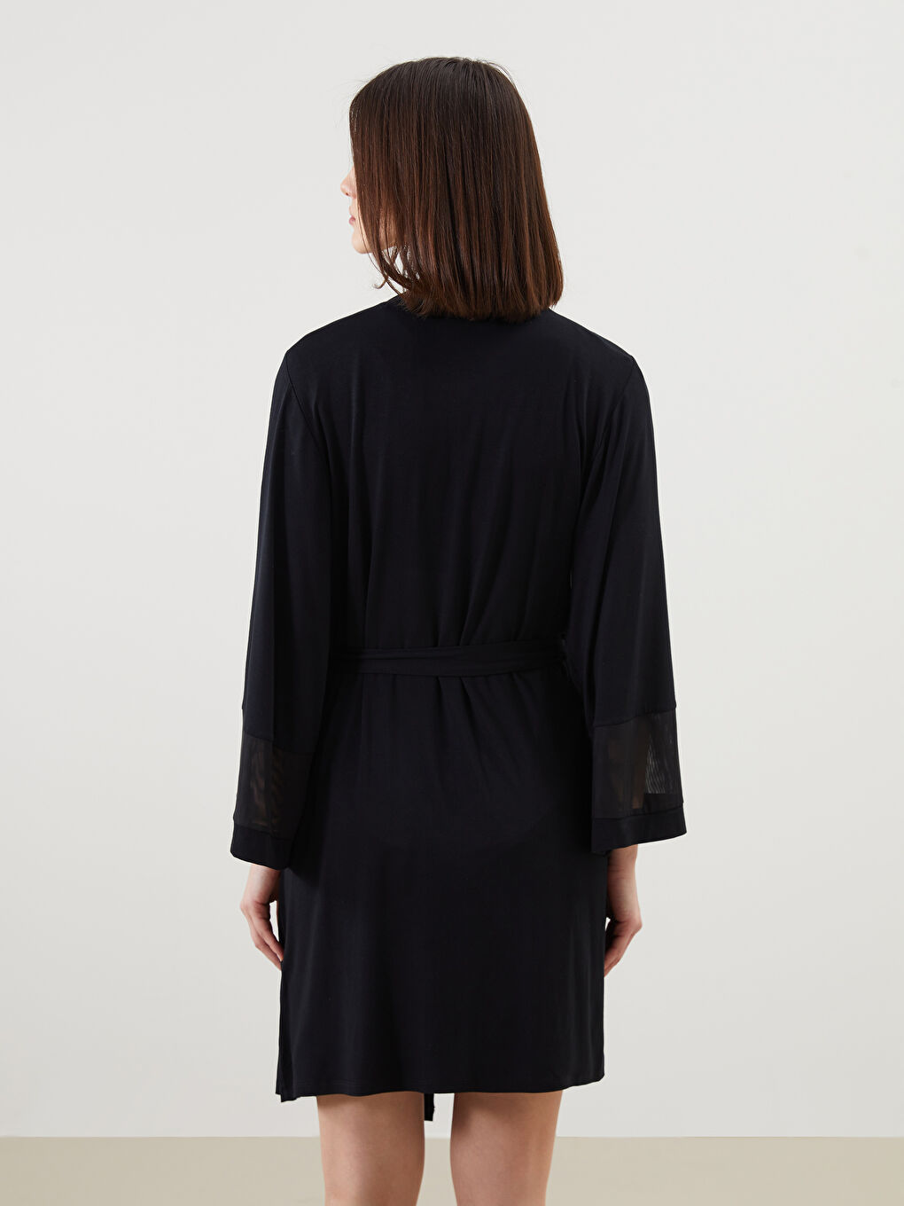 Shawl Collar Women's Robe -S57538Z8-CVL