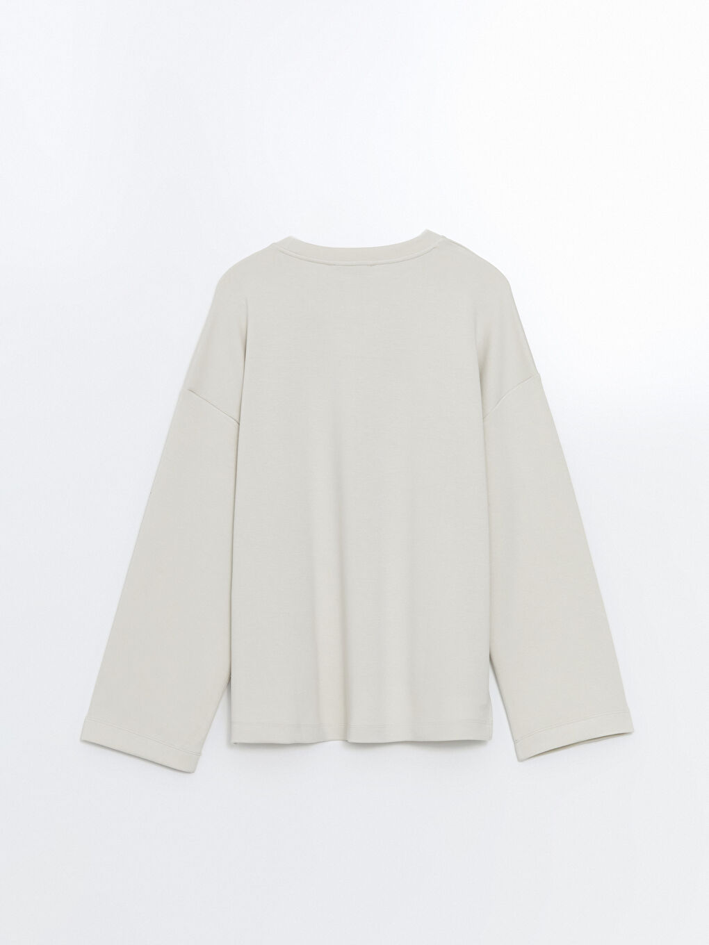 LCW Vision Crew Neck Slit Women's Sweatshirt -S57558Z8-VF5