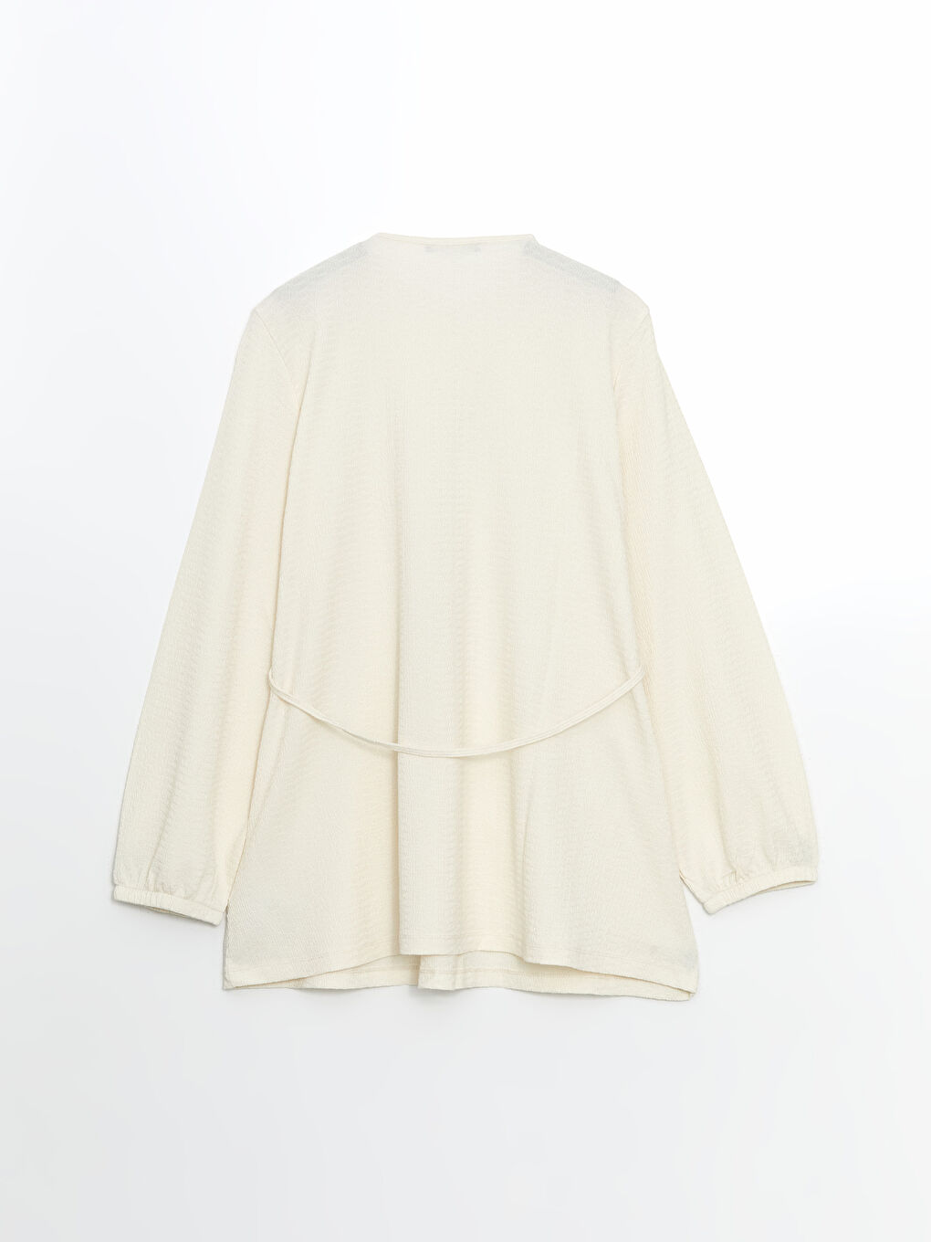 Crew Neck Textured Women's Tunic-5