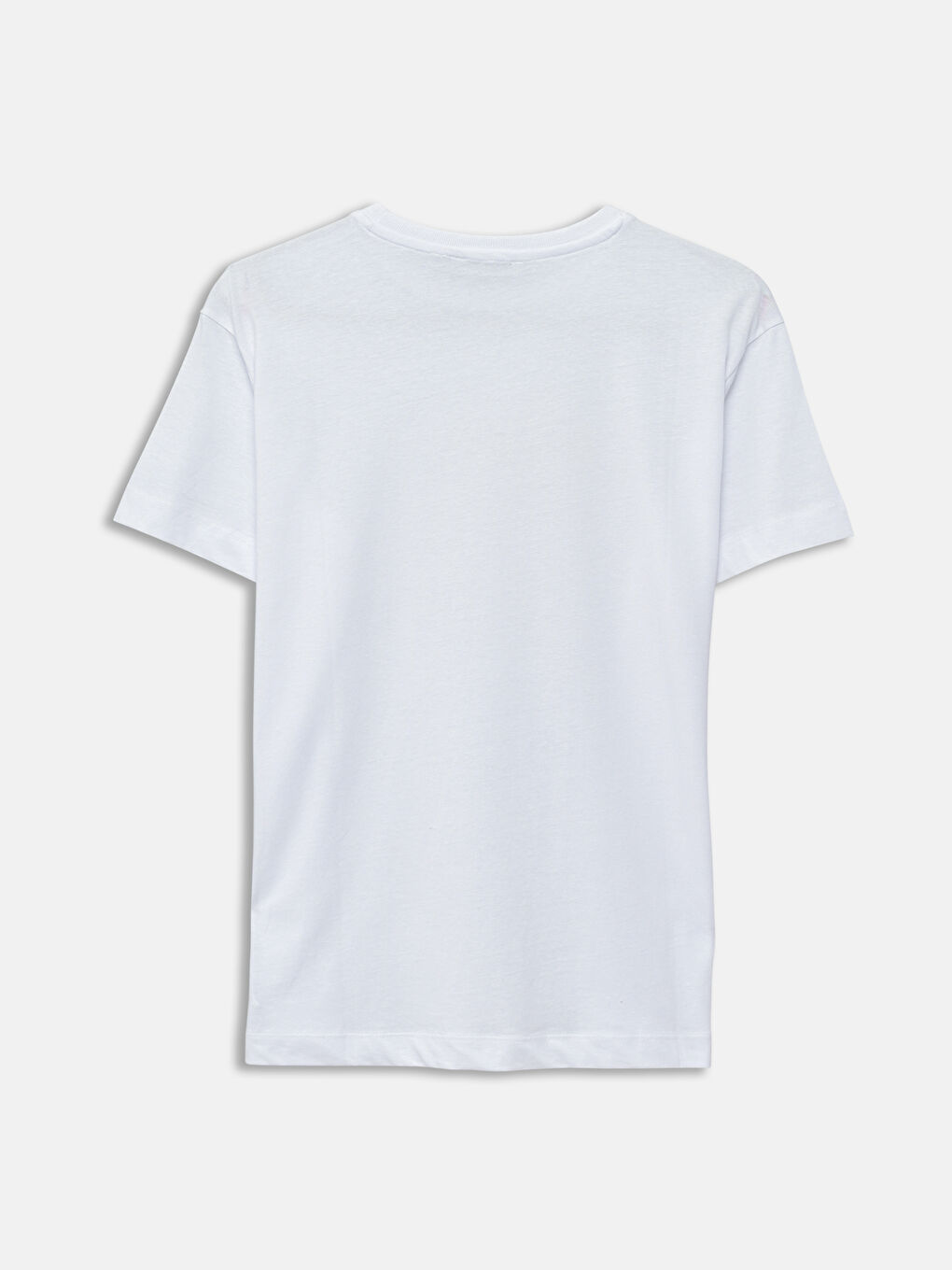 Crew Neck Printed Short Sleeve Women's T-Shirt-1