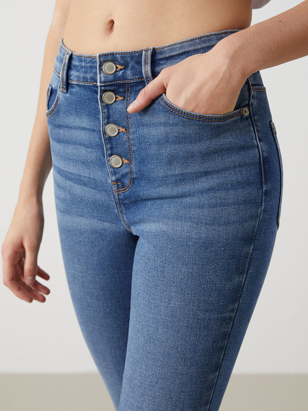 Mom Fit Women's Jeans -S57583Z8-507