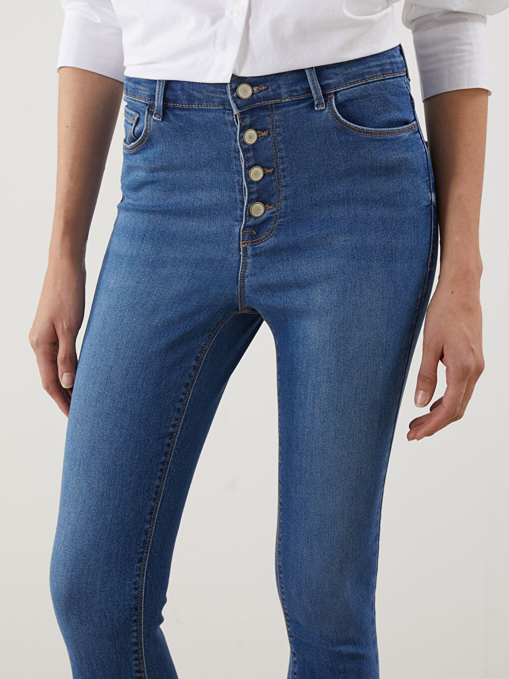 Jupıter Super Skinny Fit Women Jeans -S57584Z8-507