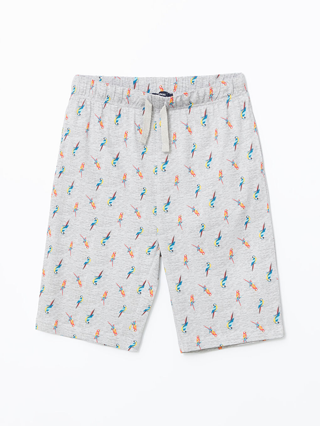 Gri Standart Kalıp Erkek Pijama Alt Şort