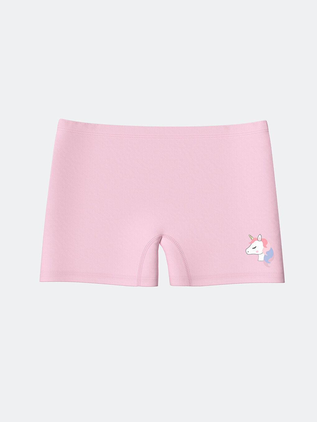 Pembe Baskılı Kız Çocuk Boxer