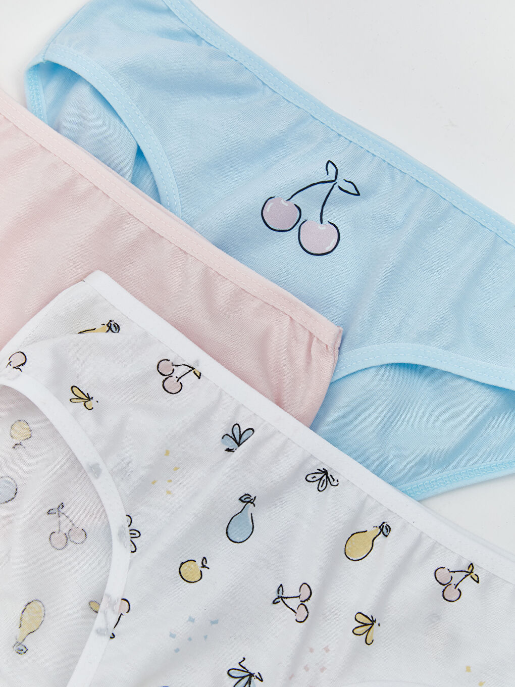 Printed Girl's Panties 3 pcs -S57682Z4-FUX