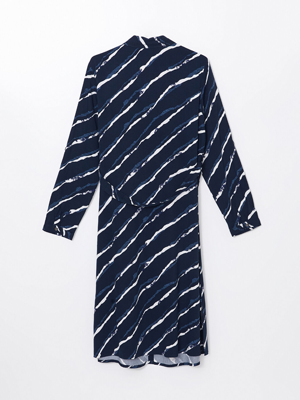 Patterned Women's Shirt Dress -S57723Z8-LSH